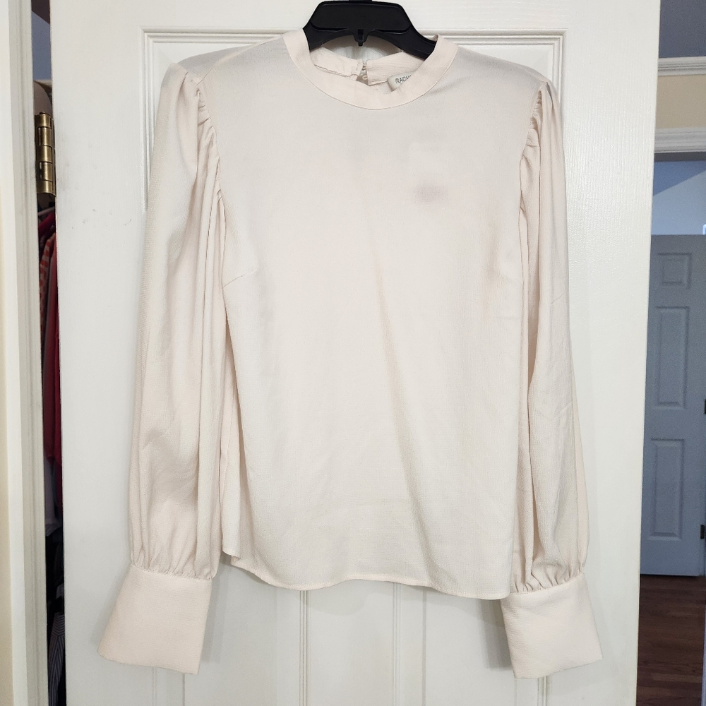 NWOT Rachel Zoe Medium Silky Long Sleeve Blouse